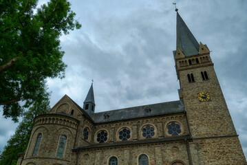 Fototapeta na wymiar Historisches Kirchenbauwerk in Dattenfeld im Siegtal