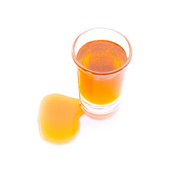 Honey isolated on white background.