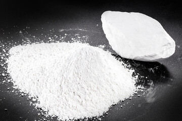 Kaolin or kaolin is an ore composed of hydrated aluminum silicates, such as kaolinite and...