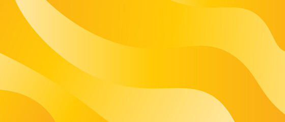 Yellow Gradient Liquid Wave Abstract Background 
