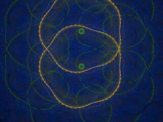 Imaginatory fractal background Image