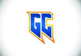 G C Initial Letter Logo design, Graphic Alphabet Symbol for Corporate Business Identity