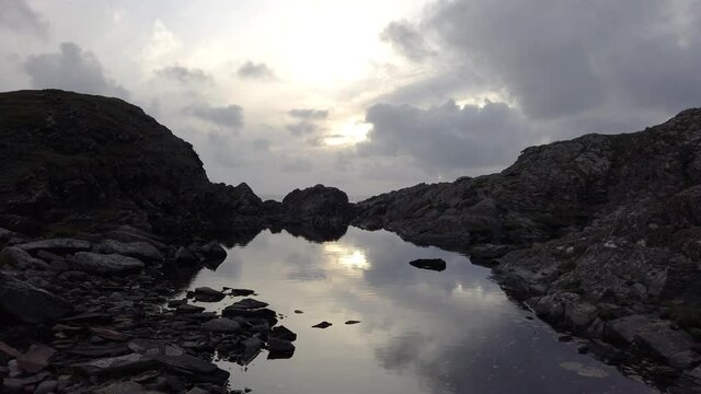 The coastline at Daros in County Donegal - Ireland.