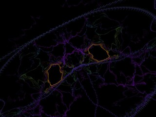 Imaginatory fractal background Image