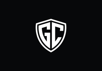 G C Initial Letter Logo design, Graphic Alphabet Symbol for Corporate Business Identity