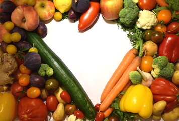 fresh vegetables - ready for cooking