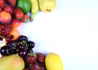 fresh juicy fruits - perfect  snack for summer