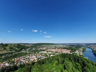 View over Kelheim, Germany