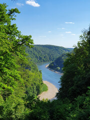 Obraz na płótnie Canvas Danube Gorge near Kelheim, Germany