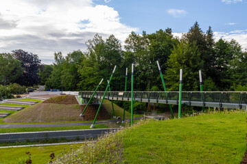 Parkbrücke in Rodewisch, Vogtland