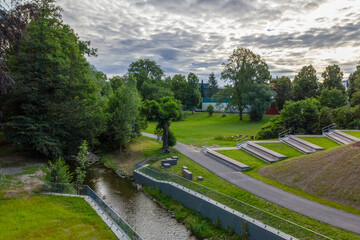 Parkbr&uuml;cke in Rodewisch, Vogtland