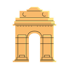 Fototapeta premium famous temples and monuments of india