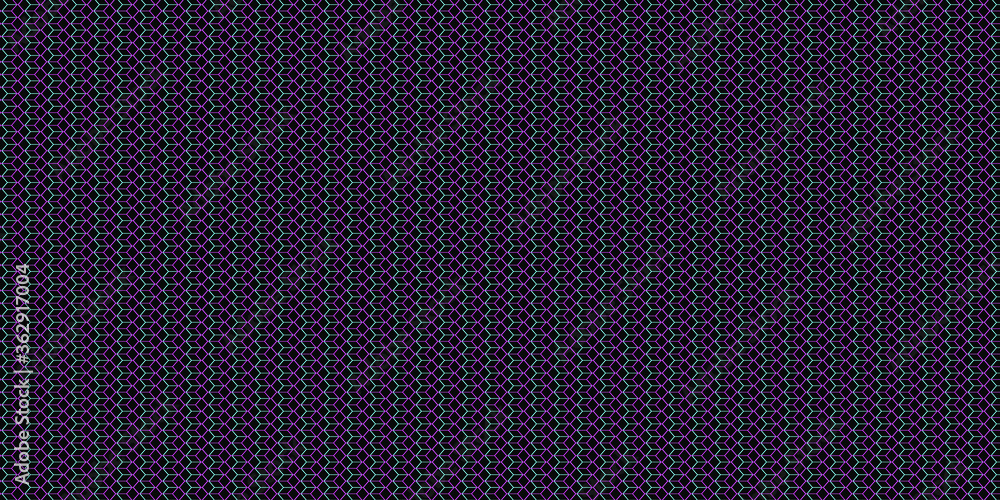Poster modern abstract black background with color hexagonal pattern. vector eps10