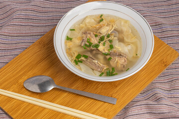 Dumpling Chicken Soup