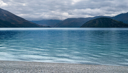 Colquhouns Beach on the Minaret Burn Track, Lake Wanaka, New Zealand
