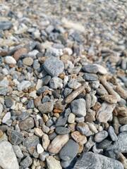 pebbles on the beach