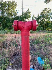 red fire hydrant