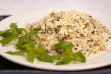 Chicken Basil Rice