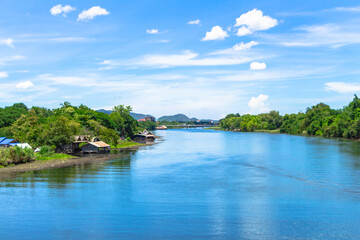 river view at Kwai river bridge