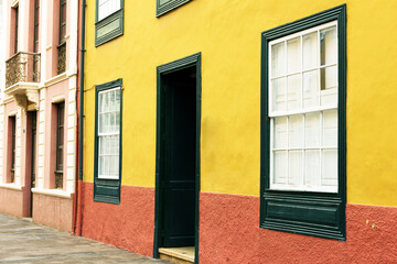 Architectural detail in Santa Cruz de Tenerife, Canary Islands, Spain