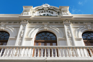Architectural detail in Santa Cruz de Tenerife, Canary Islands, Spain