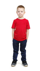 Portrait of happy little boy