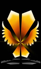 This is The yellow bird  symbol of the winner