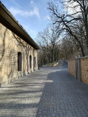 old stone wall