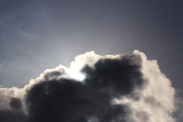 blue sky heaven clouds air wallpaper texture background