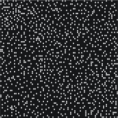 Black and white pixel background. Vector illustration for your graphic design.