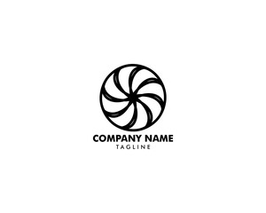 Vortex Vector Illustration Icon Logo Template Design