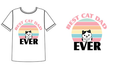 Best cat t-shirt design 