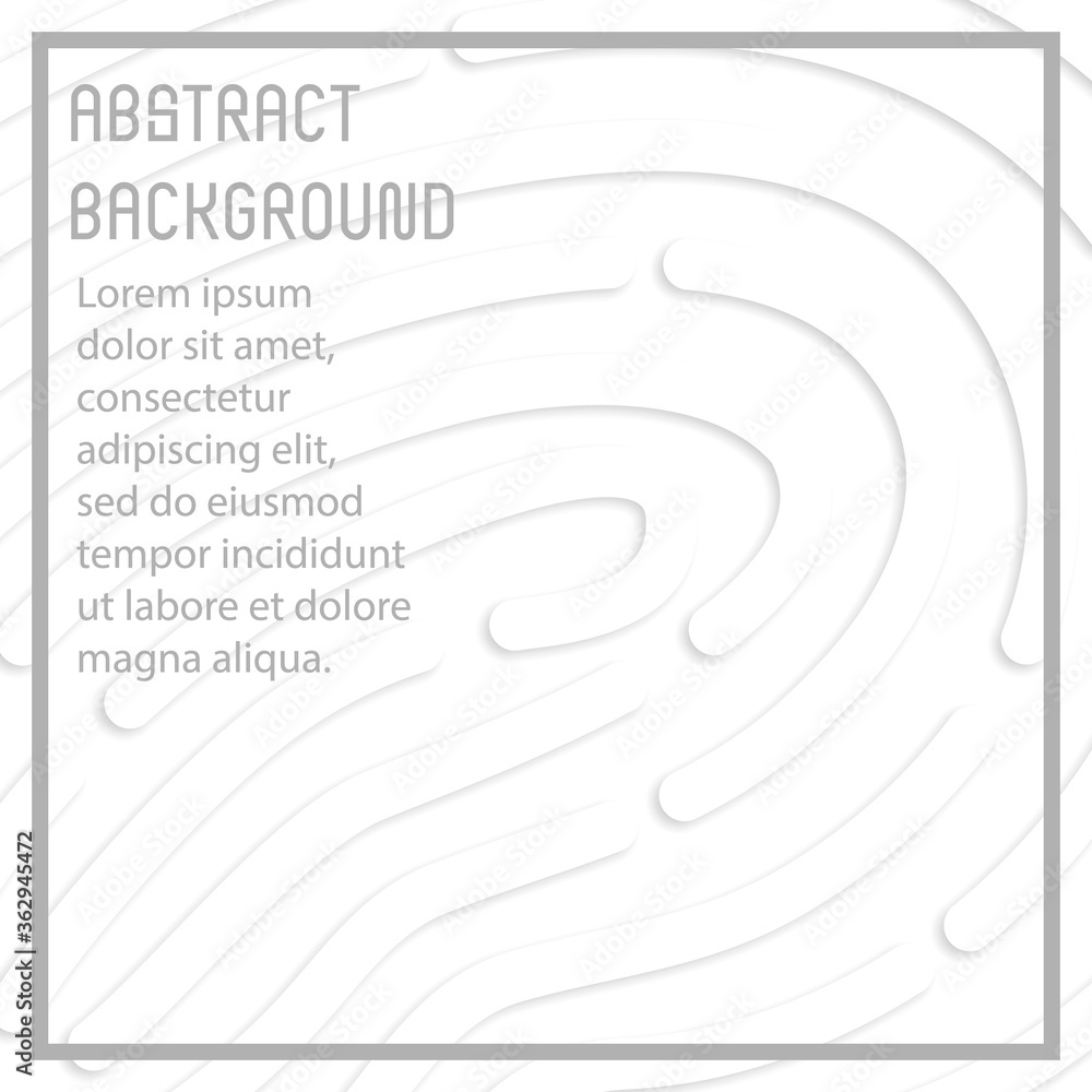 Poster white elegant business background vector wave lines wavy