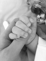 newborn baby feet