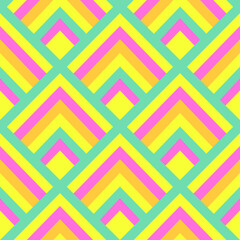 Vector Color Geometric Seamless Pattern