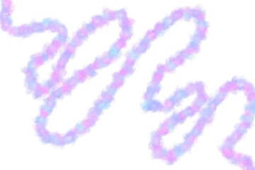 Abstract pink watercolor on white background.The color splashing in the paper.It is a hand drawn.
