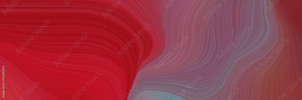 Poster colorful and elegant vibrant abstract artistic waves graphic with abstract waves design with dark mo
