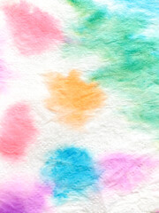 Indian Ikat. Aquarelle Artistic Artwork.