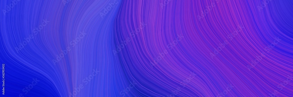 Poster colorful and elegant vibrant abstract art waves graphic with modern soft swirl waves background desi