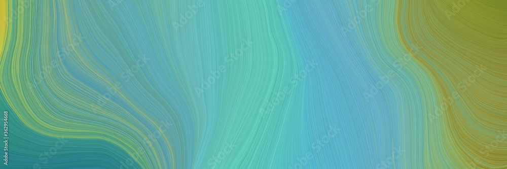 Poster colorful and elegant vibrant artistic art design graphic with modern soft swirl waves background des