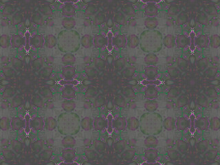 Portuguese Decorative Tiles. Khaki Petal Oriental