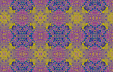 Portuguese Decorative Tiles. Pink Natural Grunge