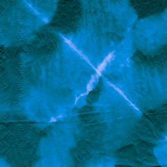 Dark Paintbrush Ink Fabric. Seamless Water Color