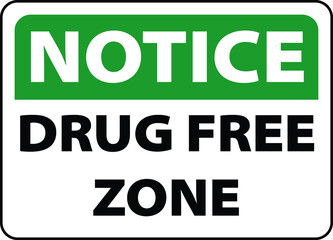 NO DRUGS NO SMOKING MARIJUANA TOBACCO ALLOWED BANNED PROHIBITED WARNING SIGN VECTOR