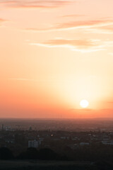 Sonnenaufgang in Berlin