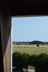 landscape from a window