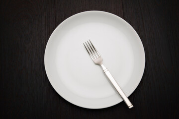 Dish with fork