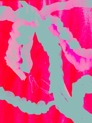 Triangular Design Elements. Childish Hand Drawn