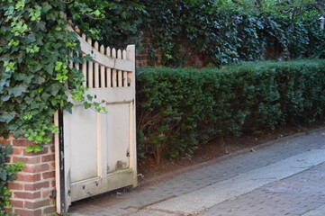 wrought iron gate