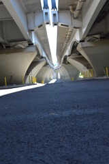 Fototapeta premium bridge under the highway